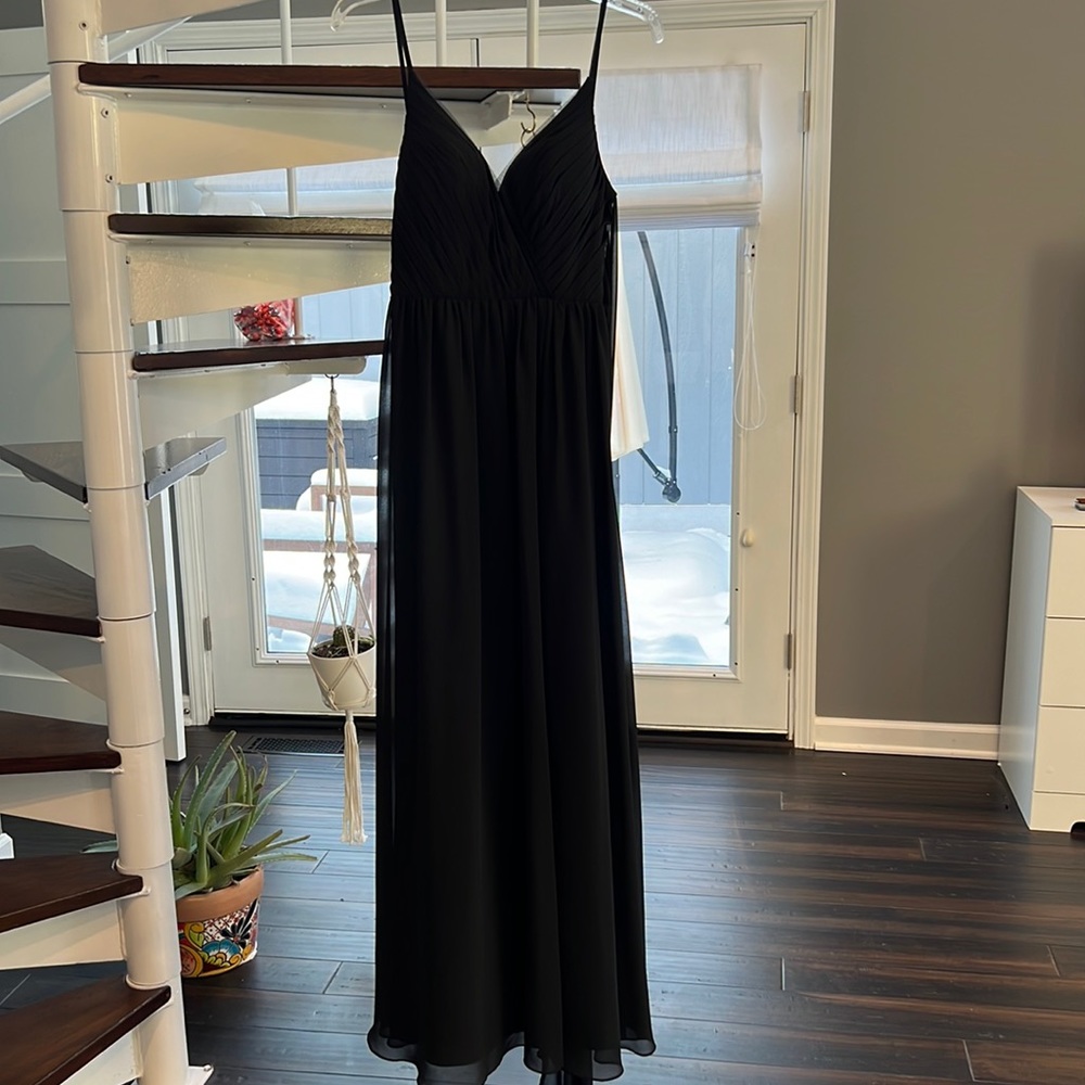 Azazie formal black dress